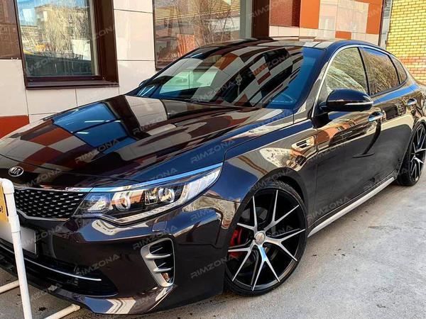 Kia Optima GT20 на дисках HRE P101 - Фото № 1