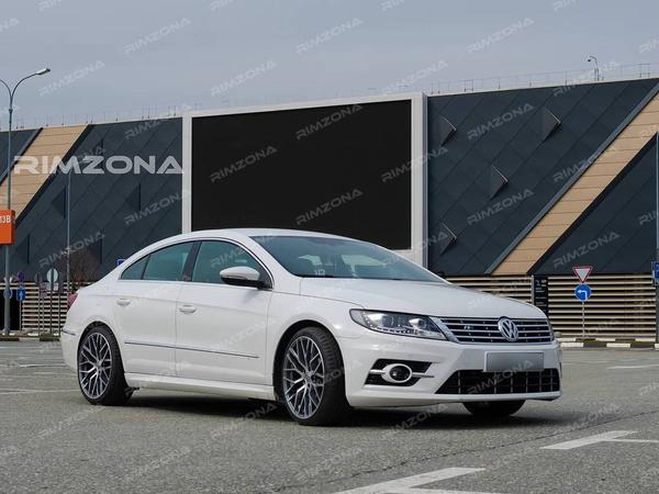 Volkswagen Passat CC на дисках Audi R8 style "19" - Фото № 1