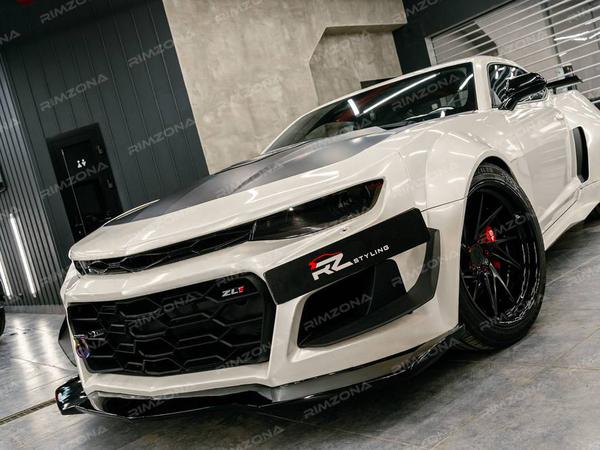 Chevrolet Camaro ZL1 на двухсоставных кованых дисках - Фото № 5