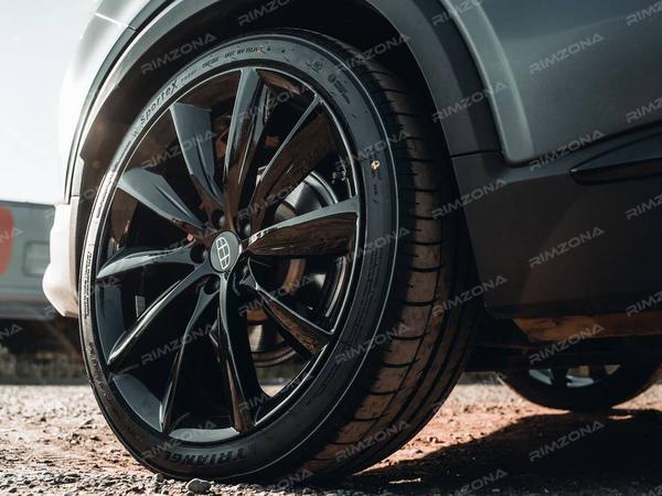GEELY Tugella на кованых дисках в стиле Tesla X R21 - Фото № 9