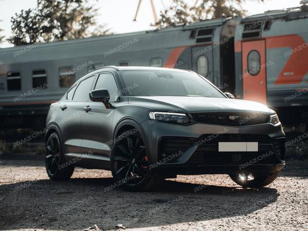 GEELY Tugella на кованых дисках в стиле Tesla X R21 - Фото № 2