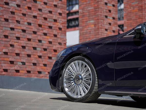 MERCEDES S-CLASS COUPE НА КОВАНЫХ КАСТОМНЫХ ДИСКАХ R20 - Фото № 6