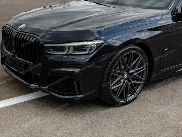 BMW 7 SERIES НА КОВАНЫХ ДИСКАХ В СТИЛЕ VOSSEN HF-7 R21 - Фото № 4