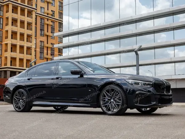 BMW 7 SERIES НА КОВАНЫХ ДИСКАХ В СТИЛЕ VOSSEN HF-7 R21 - Фото № 1