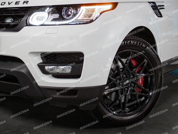 RANGE ROVER SPORT НА КАСТОМНЫХ КОВАНЫХ ДИСКАХ R20 - Фото № 2