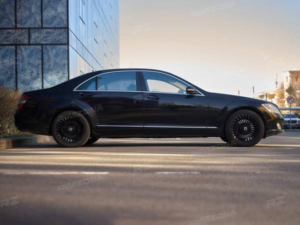 MERCEDES-BENZ S-CLASS НА ЛИТЫХ ДИСКАХ В СТИЛЕ MAYBACH MULTISPOKE R19 - Фото № 5