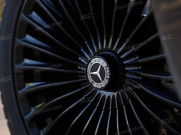 MERCEDES-BENZ S-CLASS НА ЛИТЫХ ДИСКАХ В СТИЛЕ MAYBACH MULTISPOKE R19 - Фото № 8