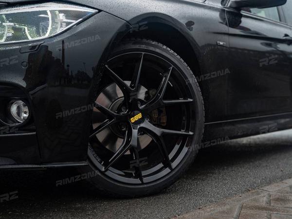 BMW 3 SERIES НА ЛИТЫХ ДИСКАХ В СТИЛЕ BBS CI-R R19 - Фото № 2