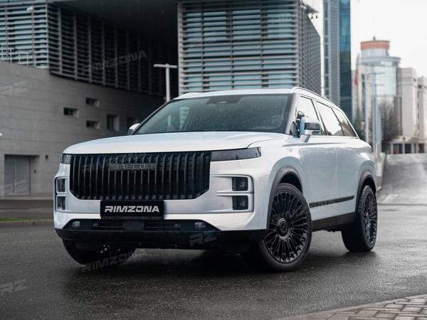 JAECOO J7 НА ЛИТЫХ ДИСКАХ В СТИЛЕ BRIXTON FF YA9656 R20 - Фото № 1