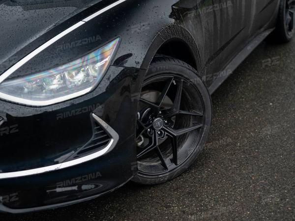 HYUNDAI SONATA НА ЛИТЫХ ДИСКАХ В СТИЛЕ HRE FF11 R19 - Фото № 4