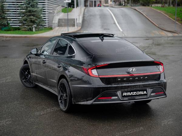 HYUNDAI SONATA НА ЛИТЫХ ДИСКАХ В СТИЛЕ HRE FF11 R19 - Фото № 8