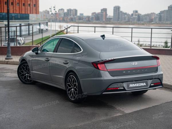 HYUNDAI SONATA НА ЛИТЫХ ДИСКАХ В СТИЛЕ SAKURA WHEELS YA9547 R19 - Фото № 7
