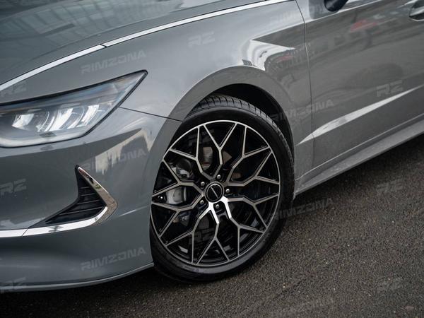 HYUNDAI SONATA НА ЛИТЫХ ДИСКАХ В СТИЛЕ SAKURA WHEELS YA9547 R19 - Фото № 2