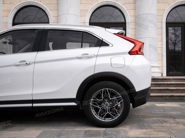 MITSUBUSHI ECLIPSE CROSS НА ЛИТЫХ ДИСКАХ В СТИЛЕ RGW 030 R18 - Фото № 3