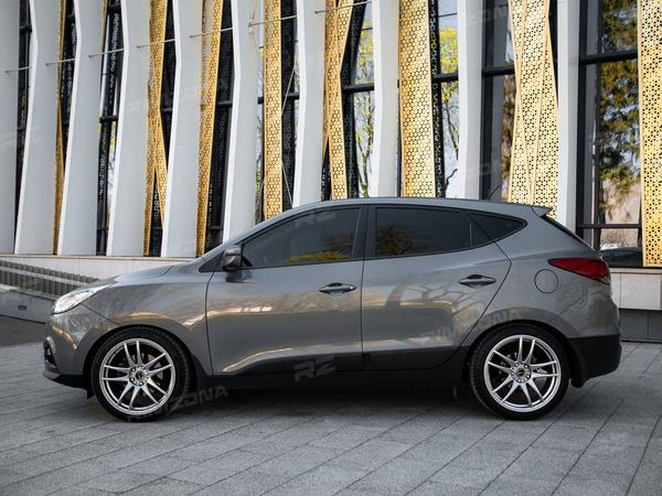 HYUNDAI IX35 НА ЛИТЫХ ДИСКАХ В СТИЛЕ WORK EMOTION CR-KIWAMI R19 - Фото № 4