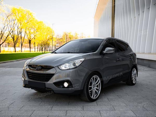 HYUNDAI IX35 НА ЛИТЫХ ДИСКАХ В СТИЛЕ WORK EMOTION CR-KIWAMI R19 - Фото № 9