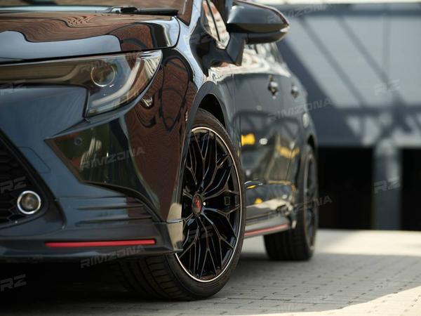 TOYOTA COROLLA НА ЛИТЫХ ДИСКАХ В СТИЛЕ BRIXTON CM6-R R18 - Фото № 2