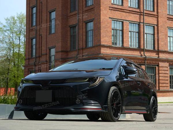 TOYOTA COROLLA НА ЛИТЫХ ДИСКАХ В СТИЛЕ BRIXTON CM6-R R18 - Фото № 1