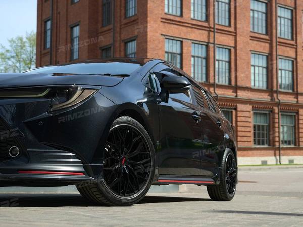 TOYOTA COROLLA НА ЛИТЫХ ДИСКАХ В СТИЛЕ BRIXTON CM6-R R18 - Фото № 4