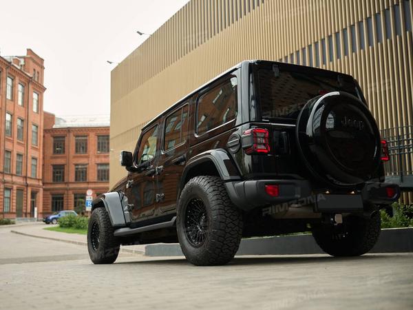 JEEP WRANGLER НА ЛИТЫХ ДИСКАХ В СТИЛЕ BLACK RHINO 085 R17 - Фото № 6