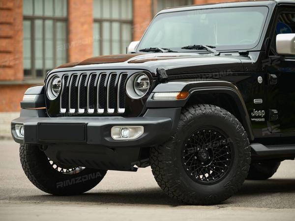 JEEP WRANGLER НА ЛИТЫХ ДИСКАХ В СТИЛЕ BLACK RHINO 085 R17 - Фото № 9
