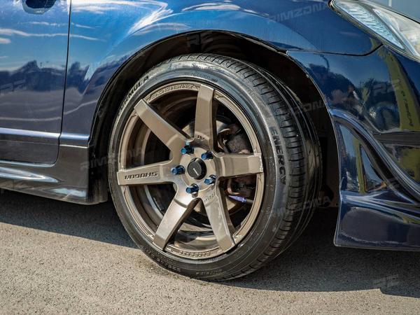 HONDA CIVIC НА ЛИТЫХ ДИСКАХ В СТИЛЕ SHOGUN A1 R17 - Фото № 2