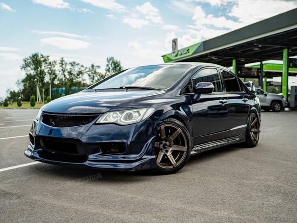 HONDA CIVIC НА ЛИТЫХ ДИСКАХ В СТИЛЕ SHOGUN A1 R17 - Фото № 6