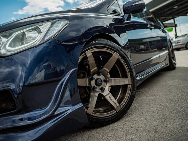 HONDA CIVIC НА ЛИТЫХ ДИСКАХ В СТИЛЕ SHOGUN A1 R17 - Фото № 5