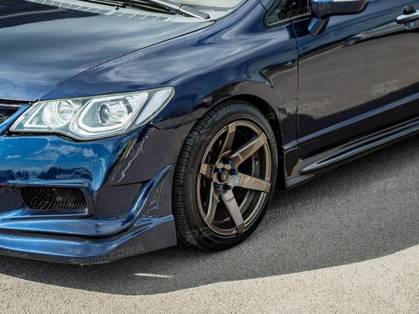 HONDA CIVIC НА ЛИТЫХ ДИСКАХ В СТИЛЕ SHOGUN A1 R17 - Фото № 9