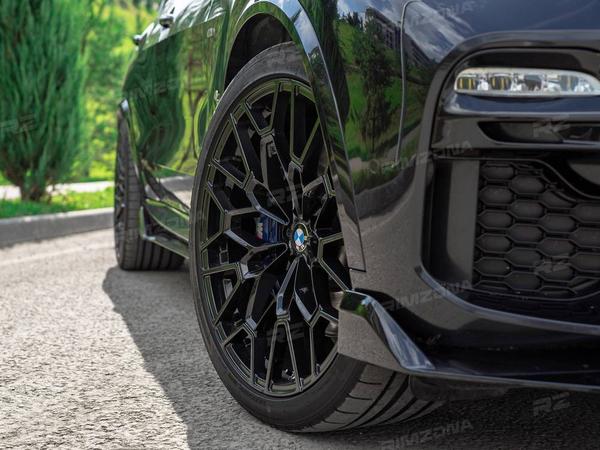 BMW X5 НА КОВАНЫХ ДИСКАХ В СТИЛЕ BMW M STYLE 827 R22 - Фото № 4