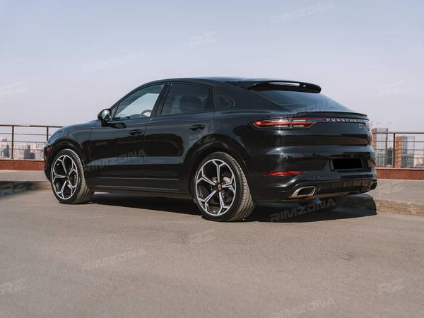 PORSCHE CAYENNE НА КАСТОМНЫХ КОВАНЫХ ДИСКАХ R22 - Фото № 2