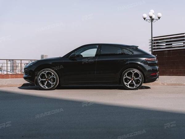 PORSCHE CAYENNE НА КАСТОМНЫХ КОВАНЫХ ДИСКАХ R22 - Фото № 4