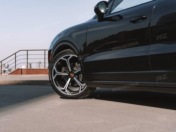 PORSCHE CAYENNE НА КАСТОМНЫХ КОВАНЫХ ДИСКАХ R22 - Фото № 7