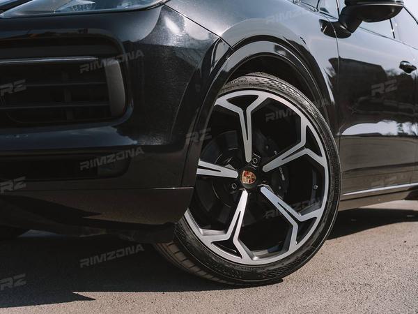 PORSCHE CAYENNE НА КАСТОМНЫХ КОВАНЫХ ДИСКАХ R22 - Фото № 3