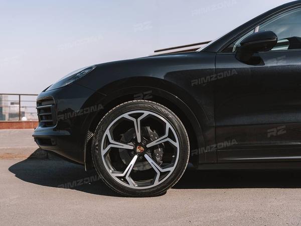 PORSCHE CAYENNE НА КАСТОМНЫХ КОВАНЫХ ДИСКАХ R22 - Фото № 9