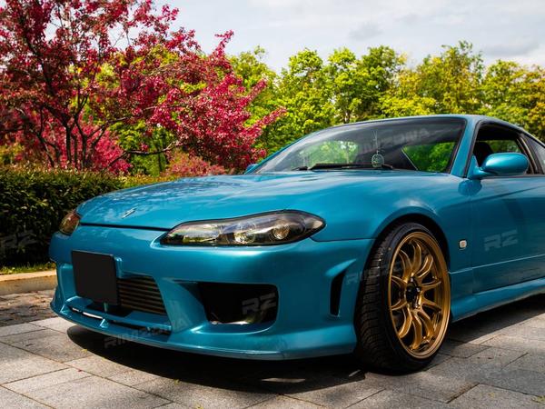 NISSAN SILVIA НА ЛИТЫХ ДИСКАХ В СТИЛЕ WORK EMOTION ZR10 R18 - Фото № 9