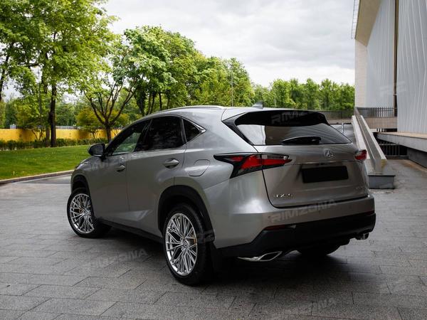 LEXUS NX НА ЛИТЫХ ДИСКАХ В СТИЛЕ HRE FF28 R20 - Фото № 4