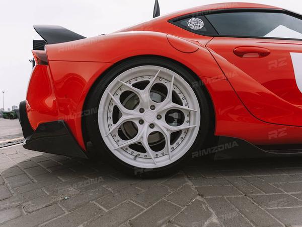 TOYOTA SUPRA НА КАСТОМНЫХ КОВАНЫХ ДИСКАХ R20 - Фото № 4