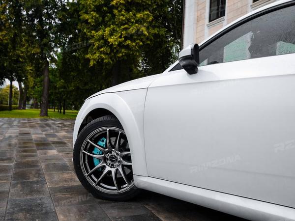 AUDI TT НА ЛИТЫХ ДИСКАХ WORK EMOTION CR-KIWAMI R18 - Фото № 4