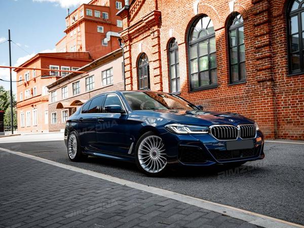 BMW 5 SERIES НА ЛИТЫХ ДИСКАХ В СТИЛЕ ALPINA GT R19 - Фото № 1