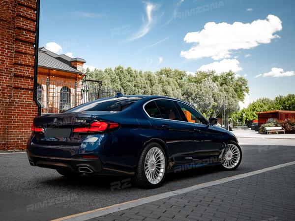 BMW 5 SERIES НА ЛИТЫХ ДИСКАХ В СТИЛЕ ALPINA GT R19 - Фото № 9
