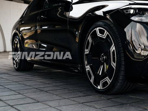КОВАНЫЙ ДИСК В СТИЛЕ AMG Plate W222/223 R21 9/10J 5x112 ET34/40 DIA 66.6 MS - Фото вживую на авто №2