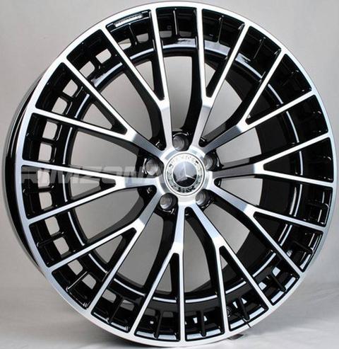 Литой диск В стиле Mercedes AMG 10 Y RING SPOKE R22 9J 5x112 ET38 dia 66.6