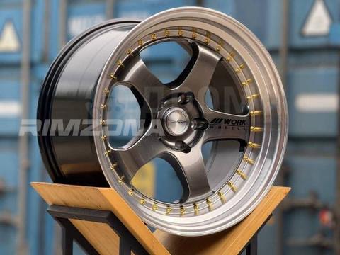 Литой диск WORK BLI2983 R18 9.5/10.5J 5x114.3 ET22 dia 73.1