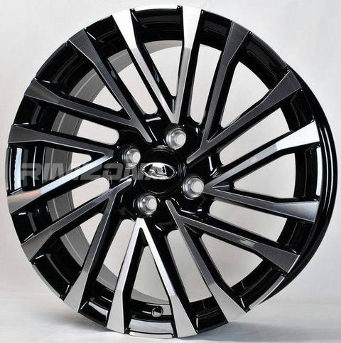 Литой диск В стиле Lada ANZ-0687 R17 7J 4x100 ET38 dia 60.0