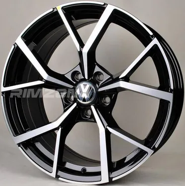 Литой диск В стиле Volkswagen R-line R17 7.5J 5x112 ET40 dia 57.0