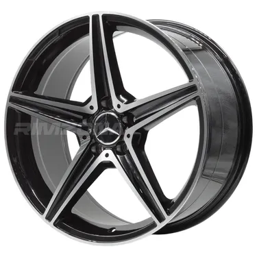 Литой диск В стиле Mercedes AMG 5 DOUBLE SPOKE R18 8J 5x112 ET40 dia 66.6