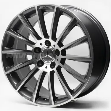 Литой диск В стиле Mercedes AMG 14 SPOKE R18 9.5J 5x112 ET40 dia 66.6