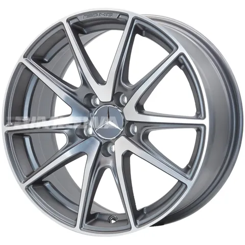 Литой диск В стиле Mercedes AMG Star Double Spoke R20 9.5J 5x112 ET38 dia 66.6