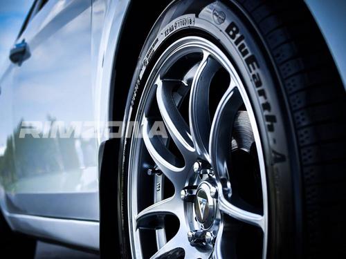 Литой диск Replika P WORK EMOTION CR KIWAMI R17 8J 4x100 ET35 dia 73.1 - Фото вживую на авто №5